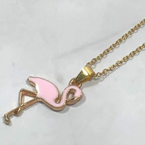Pink Flamingo Necklace