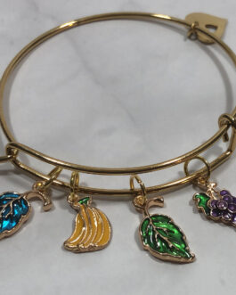Fruit of the Tree Bangle Charm Bracelet