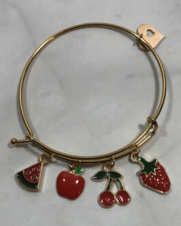 Fruitylicious Bangle Charm Bracelet