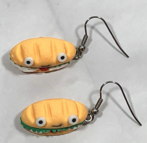 Hoagie Earrings