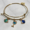 On Top of the World Bangle Charm Bracelet