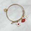 Red Kiss Me Bangle