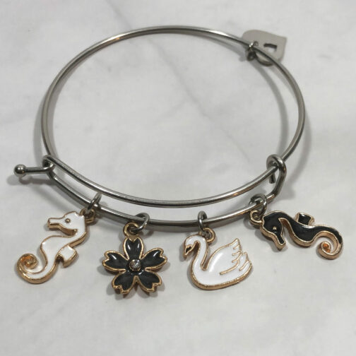 Sea Adventures Bangle Charm Bracelet