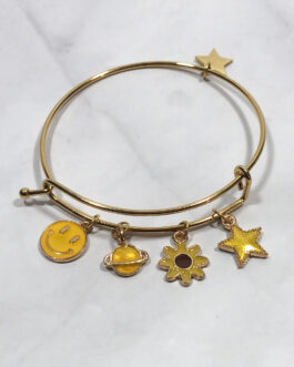 Sunshine Bangle Charm Bracelet
