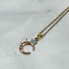 Winged Moon necklace