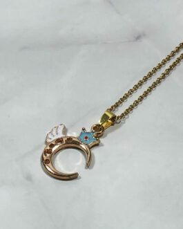 Winged Moon Necklace
