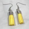 Yellow Tassel Earrings