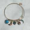 Kaleidiscope Bangle Charm Bracelet